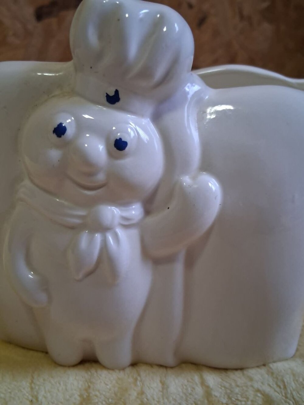 PILLSBURY DOUGH BOY CERAMIC NAPKIN HOLDER
